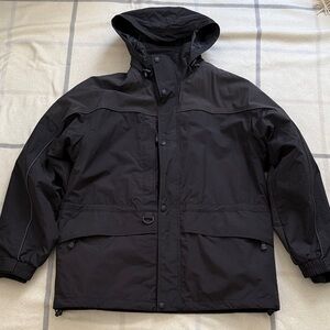 North End Men’s 3 in 1 Black Winter Jacket